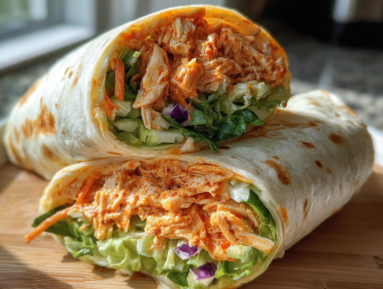 Spicy Buffalo Chicken Wraps for Two - detail 1