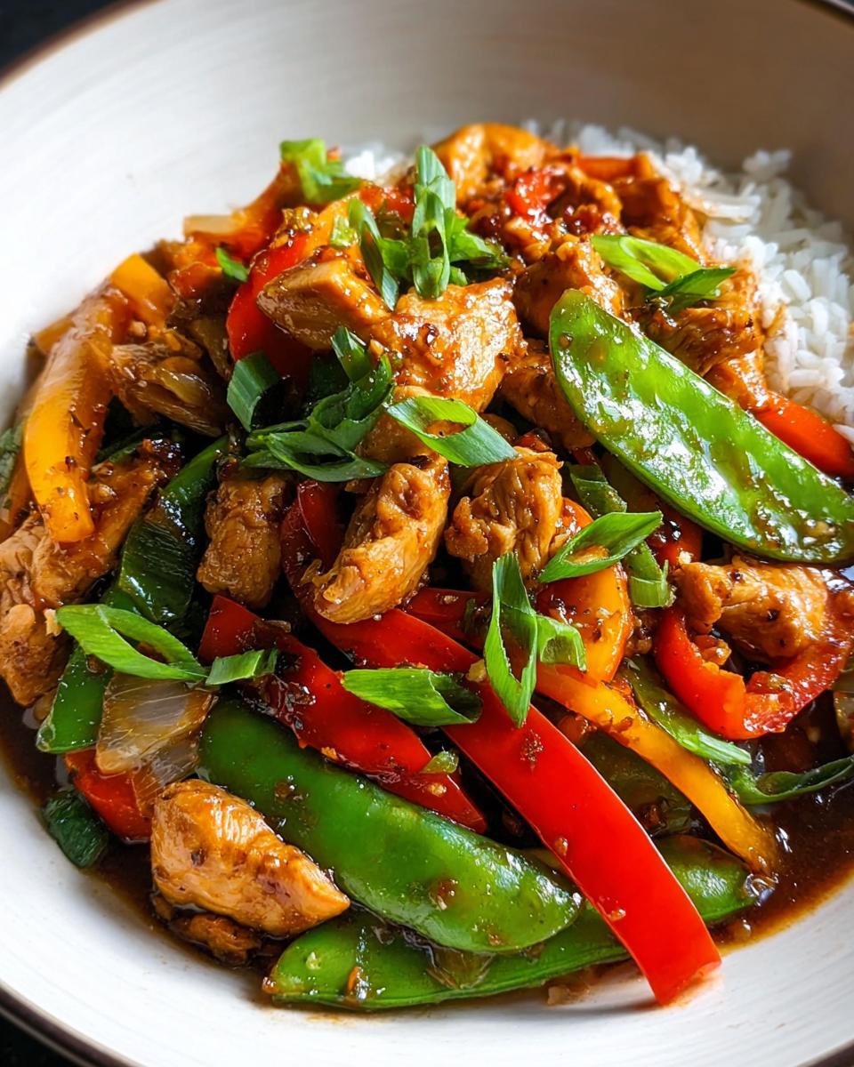 Spicy Chicken and Veggie Stir-Fry - detail 1