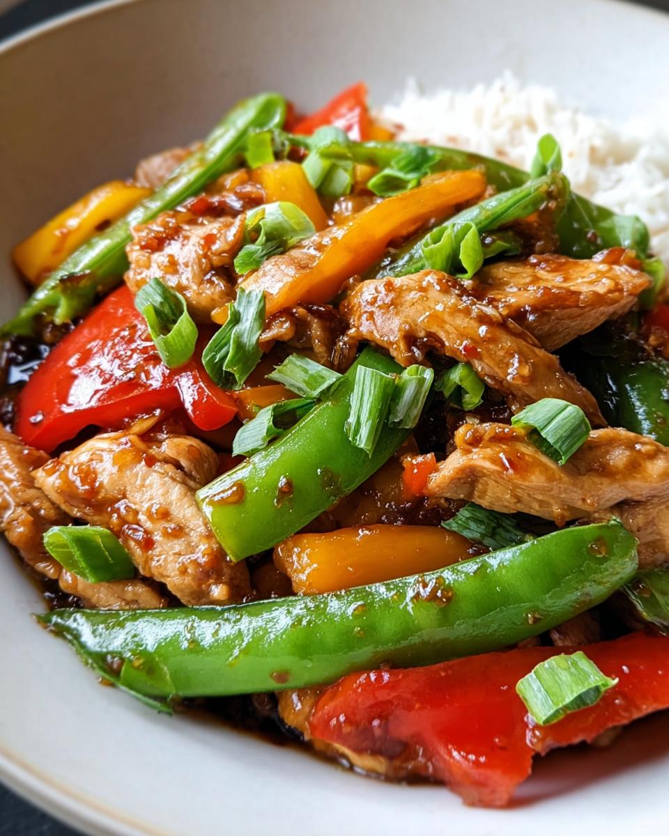 Spicy Chicken and Veggie Stir-Fry