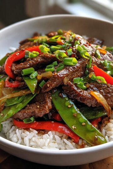 Spicy Szechuan Beef Stir Fry