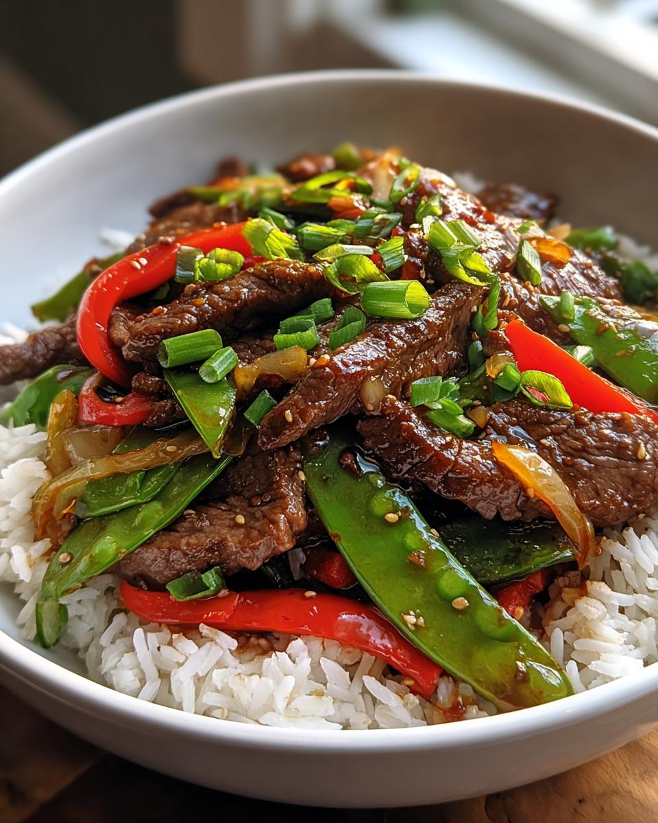 Spicy Szechuan Beef Stir Fry