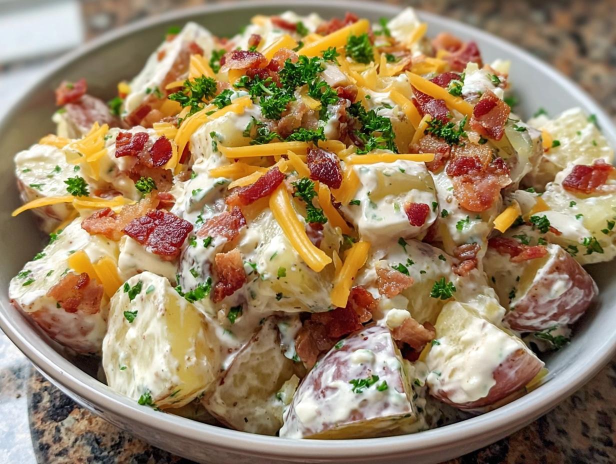 Steakhouse Potato Salad: A Creamy, Flavor-Packed Side Dish - detail 1