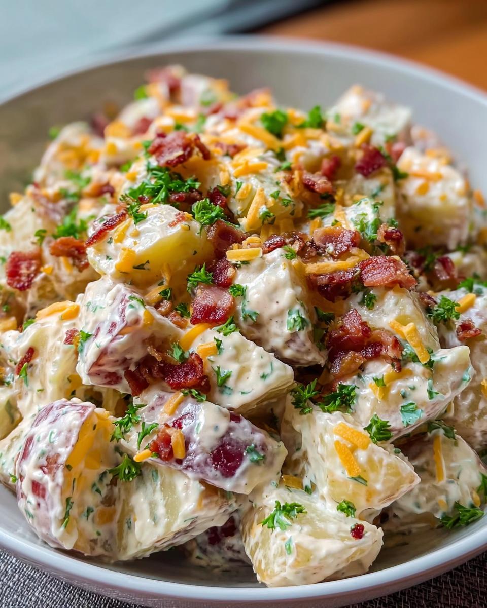 Steakhouse Potato Salad: A Creamy, Flavor-Packed Side Dish