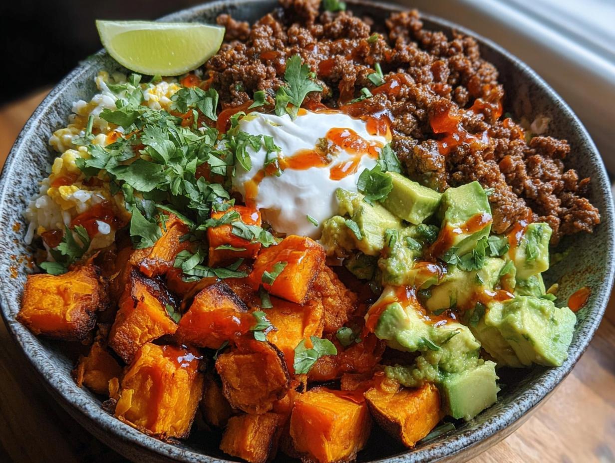 Sweet Potato Taco Bowl - detail 1