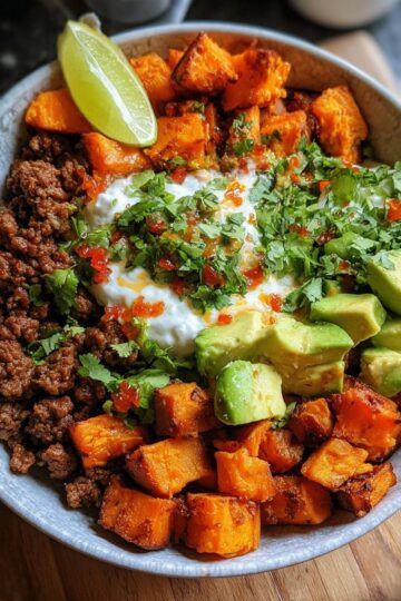 Sweet Potato Taco Bowl