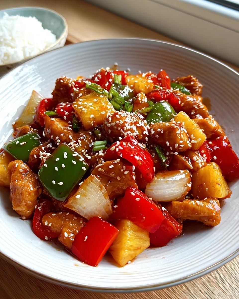 Sweet and Sour Chicken Stir-Fry - detail 1