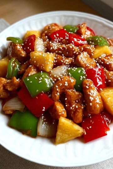 Sweet and Sour Chicken Stir-Fry