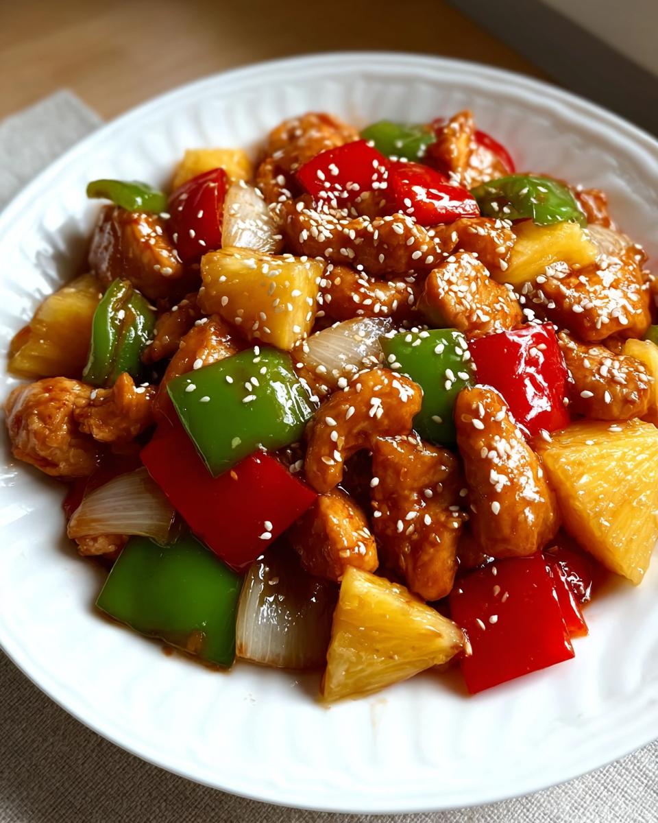 Sweet and Sour Chicken Stir-Fry