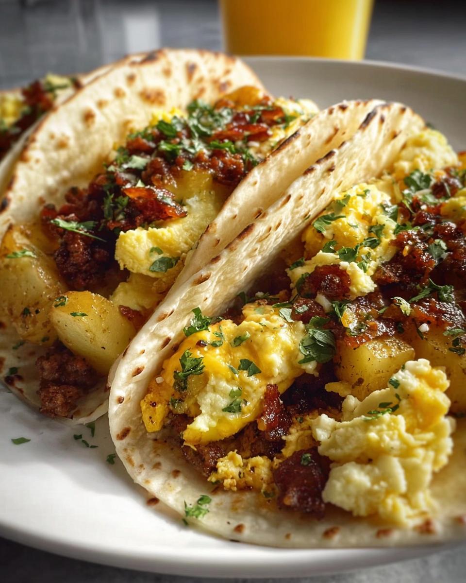 Tasty Baked Breakfast Tacos