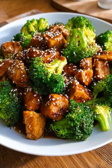 Teriyaki Chicken and Broccoli