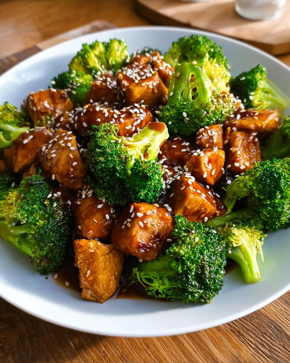 Teriyaki Chicken and Broccoli
