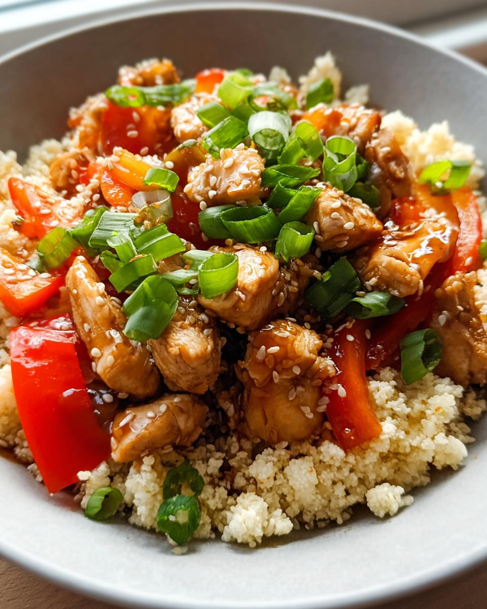 Teriyaki Chicken and Cauliflower Rice Stir-Fry - detail 1