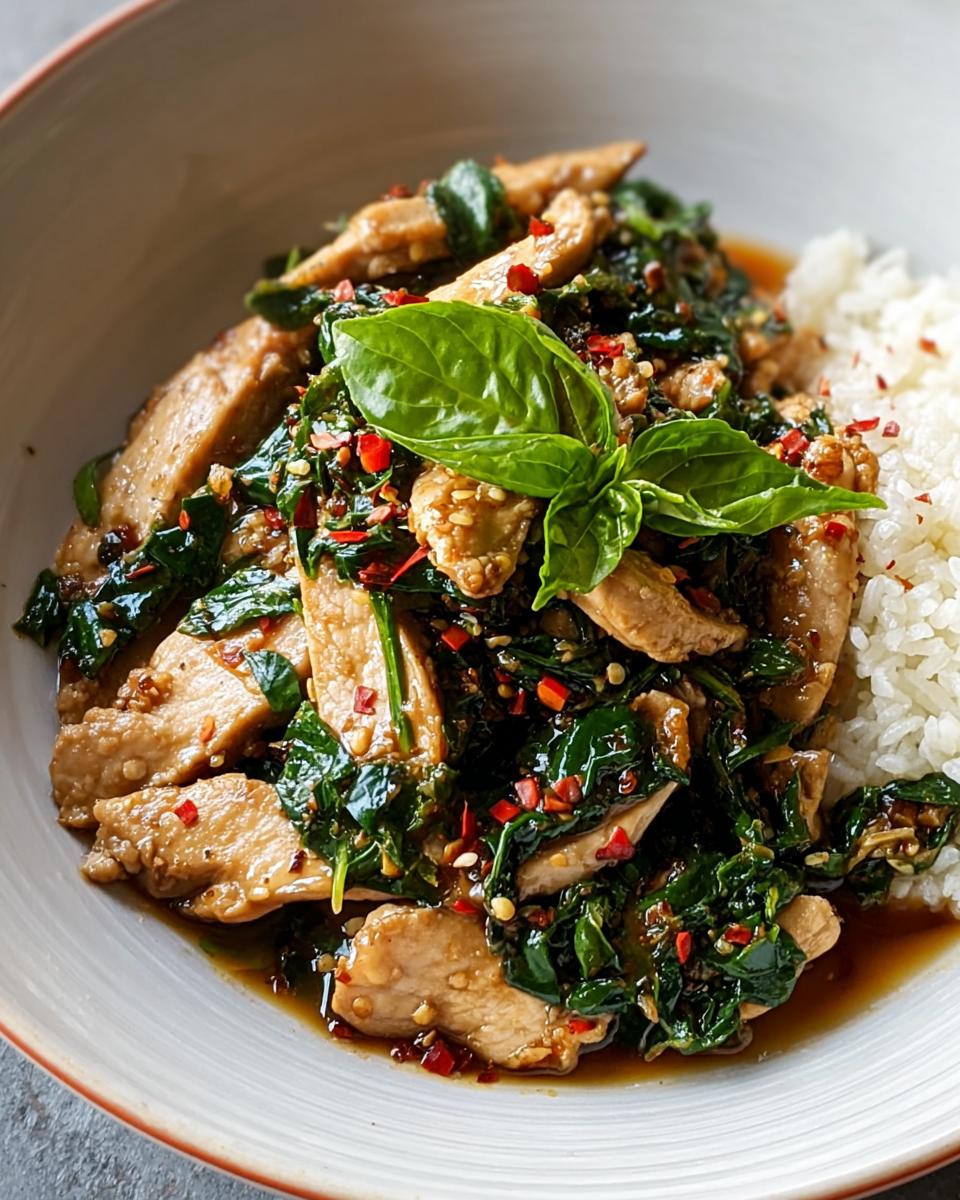 Thai Basil Chicken Stir-Fry