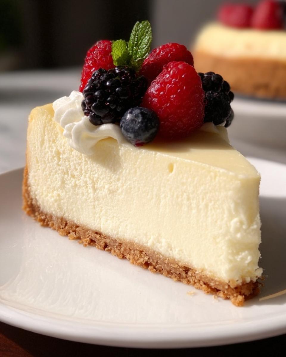 The Best Cheesecake Recipe (New York Style)