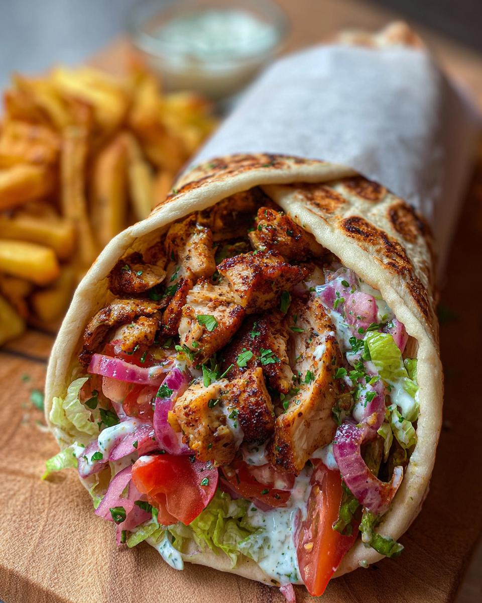 The Ultimate Chicken Shawarma Wrap Recipe - detail 1