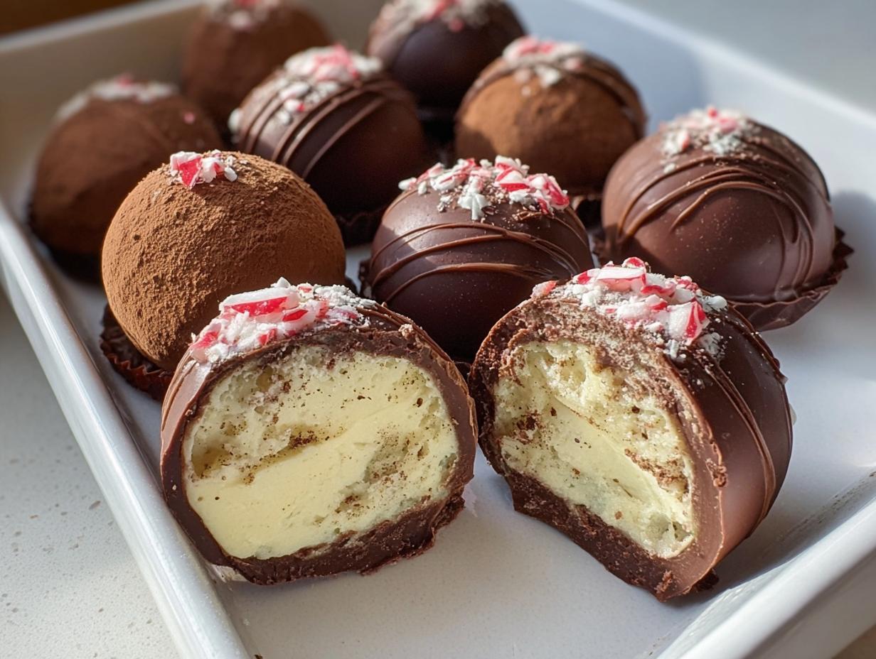 Tiramisu Chocolate Truffles