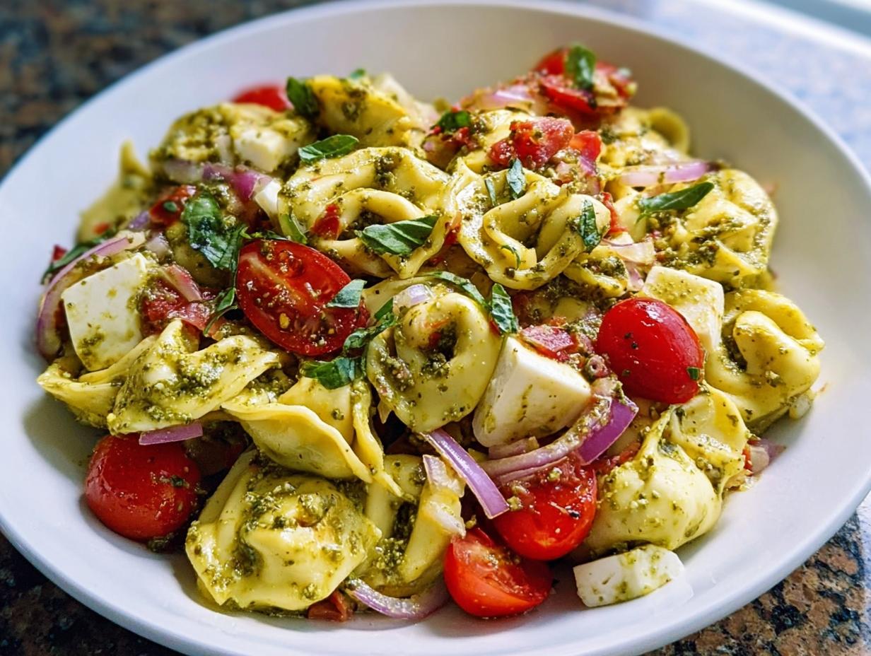 Tortellini Pasta Salad - detail 1