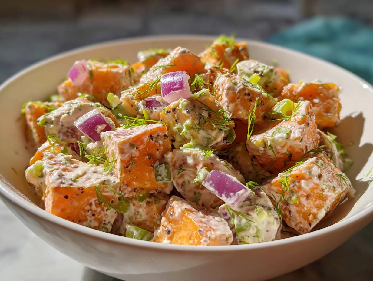 Vegan Jamaican Potato Salad - detail 1