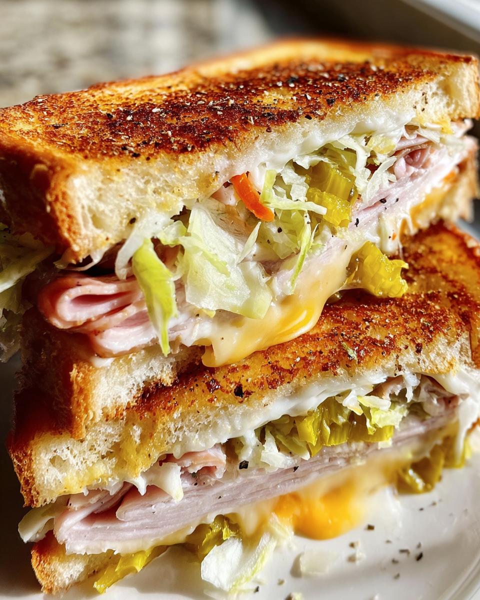Viral Grinder Grilled Cheese Sandwich