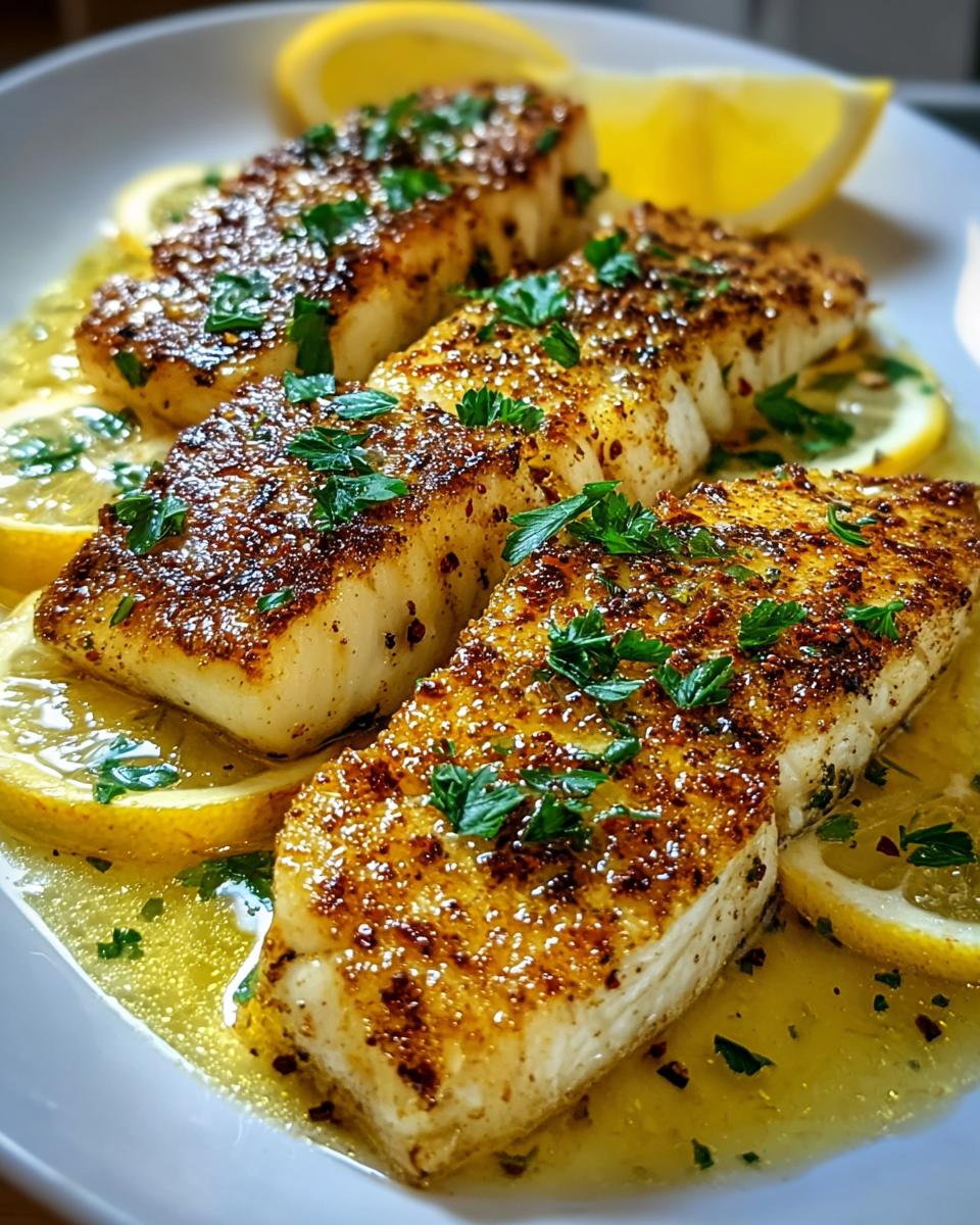 Zesty Lemon Butter Fish Fillet - detail 1