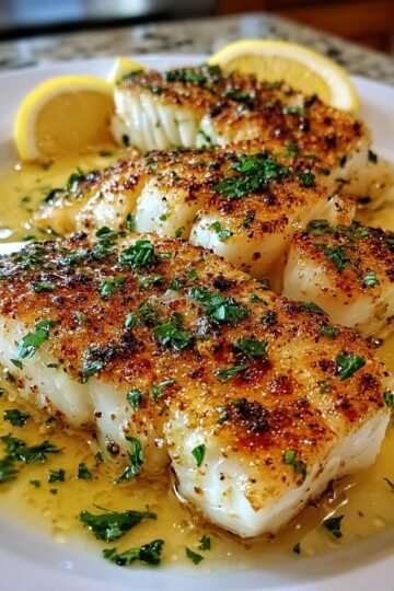 Zesty Lemon Butter Fish Fillet