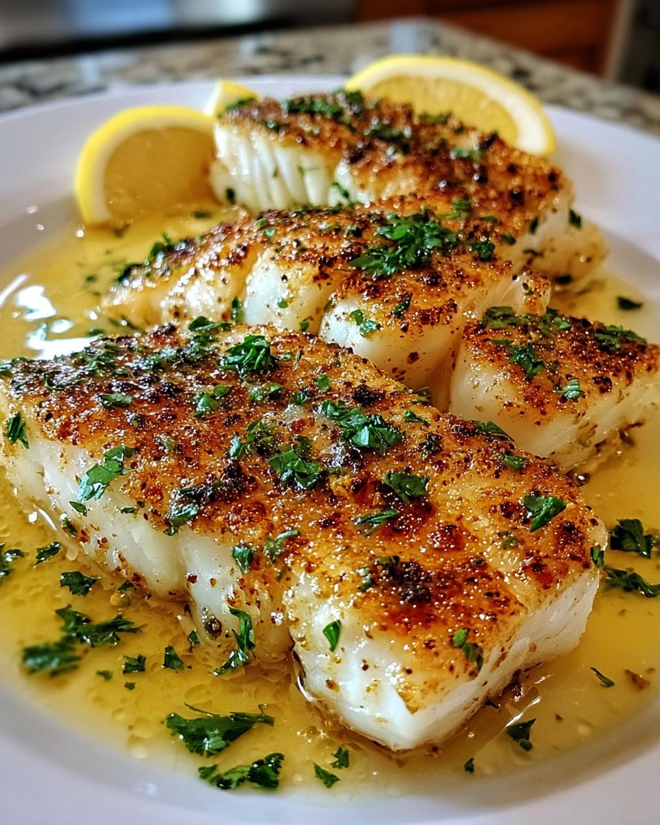 Zesty Lemon Butter Fish Fillet